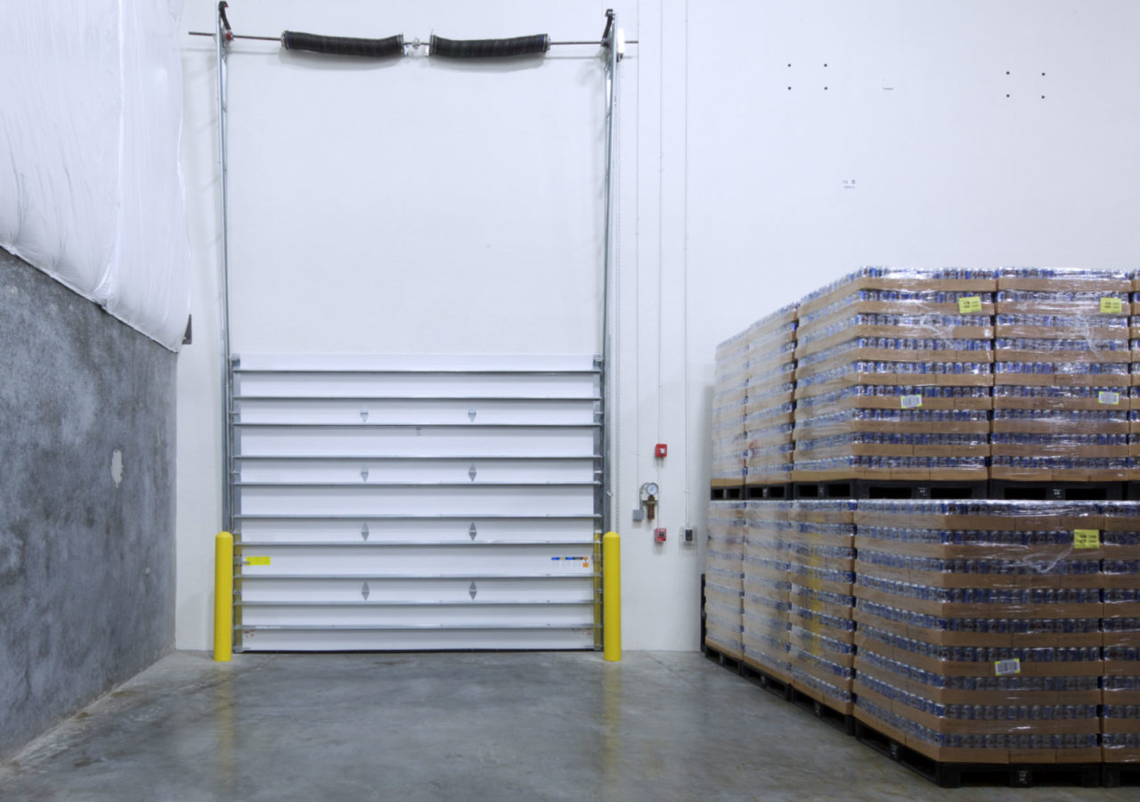 Dock Position and Product at Brown Distributing Beverage Facility Built by ARCO Construction in Florida