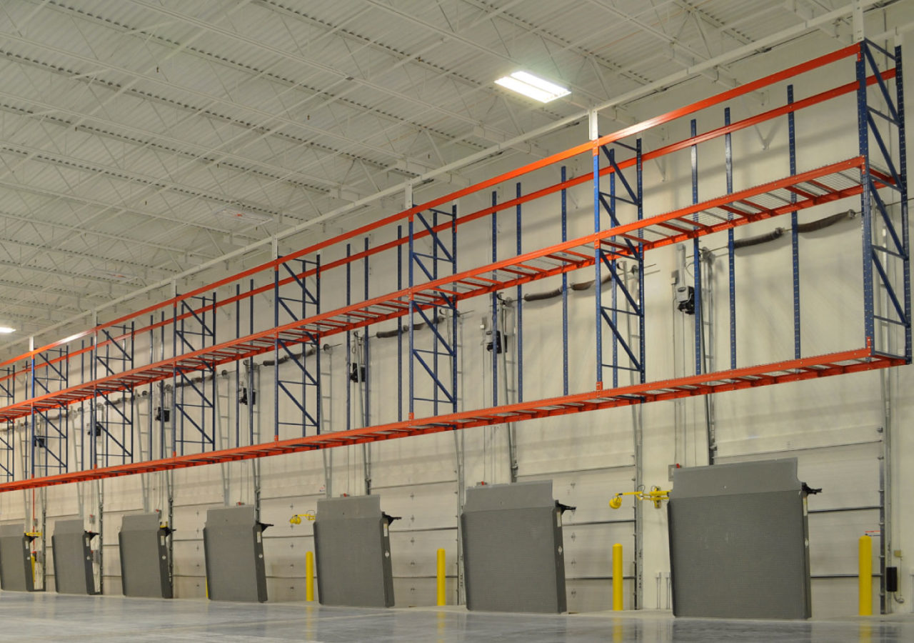7 of 12 Outbound Dock Positions at Cone Distributing Beverage Facility Built by ARCO Construction in Ocala