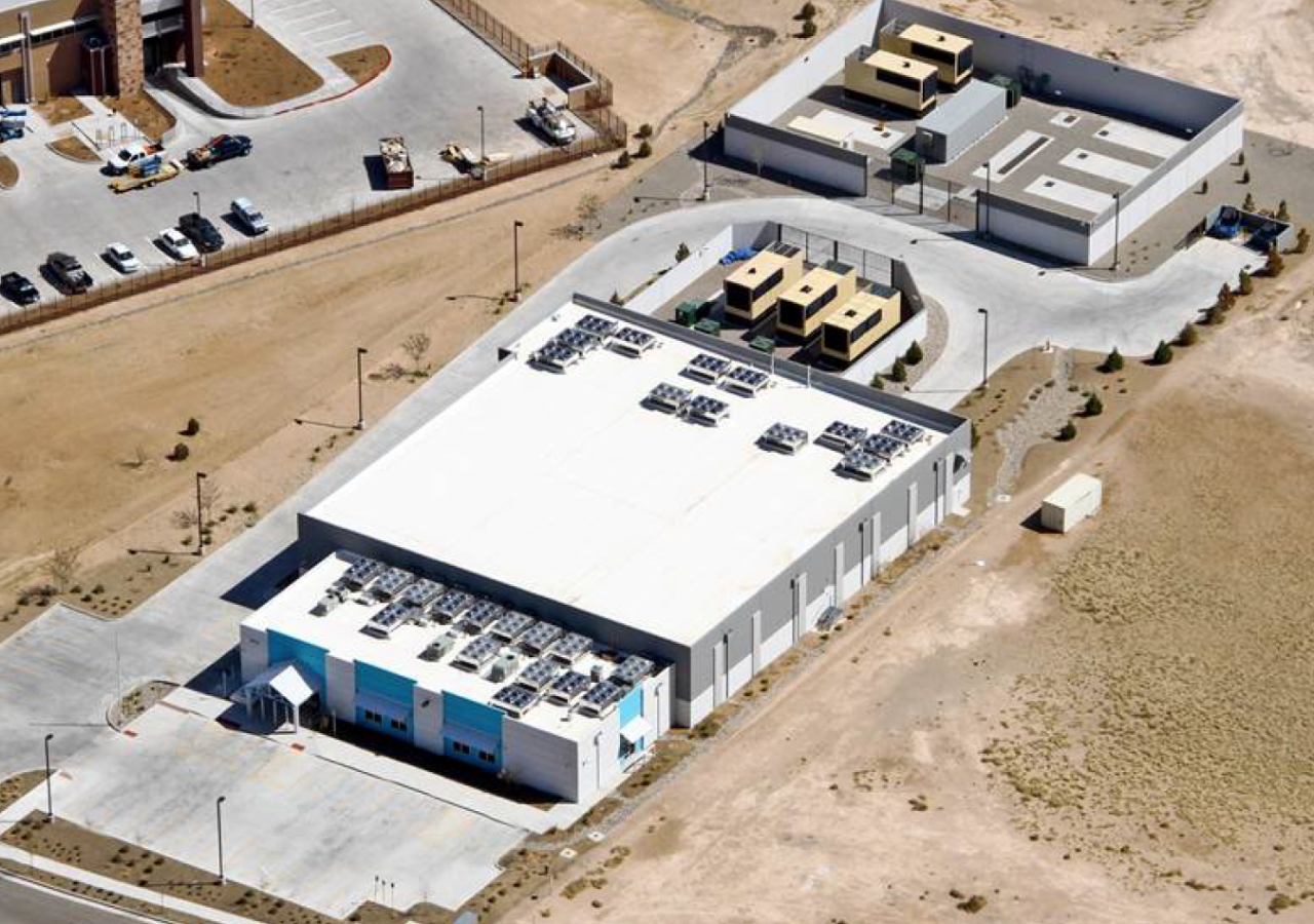 Aerial View of Molina Healthcare Mission Critical Data Center Built by ARCO Construction