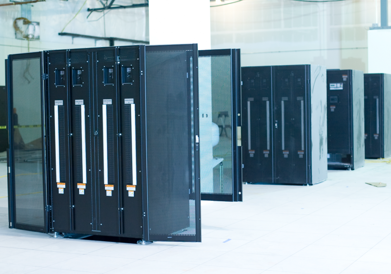 Servers at Molina Healthcare Mission Critical Data Center Built by ARCO Construction