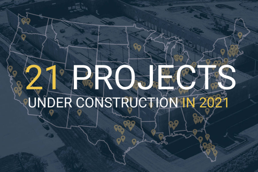 21 Projects Under Construction in 2021