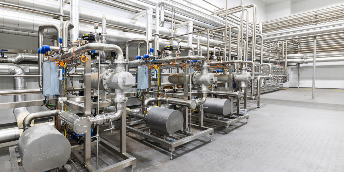 equipment within the drinkpak dallas-fort worth texas facility