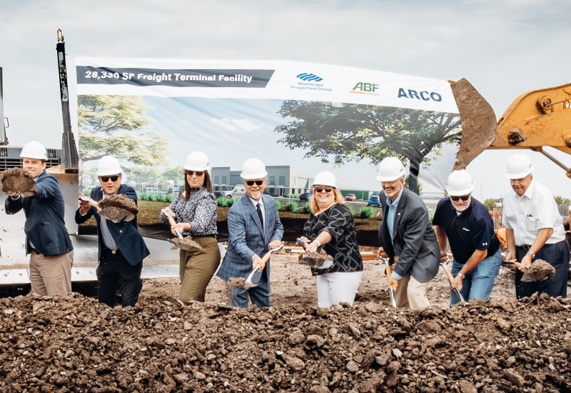 ARCO partners with repeat client BlueScope Properties to break ground on terminal for ABF Freight