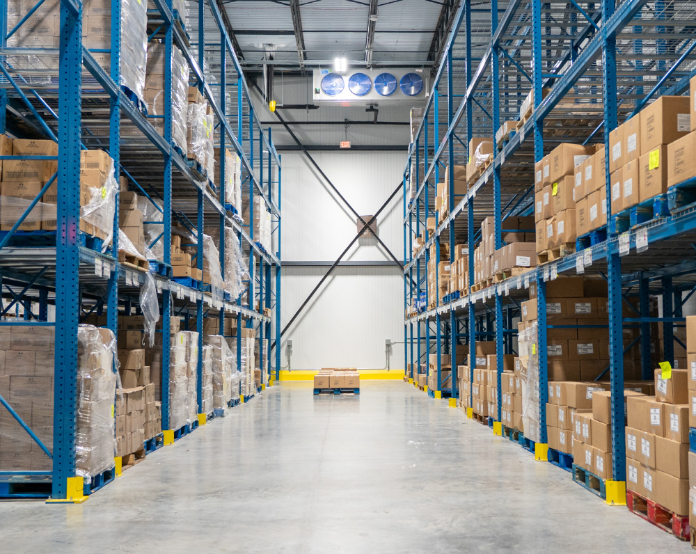 cold storage warehouse racking