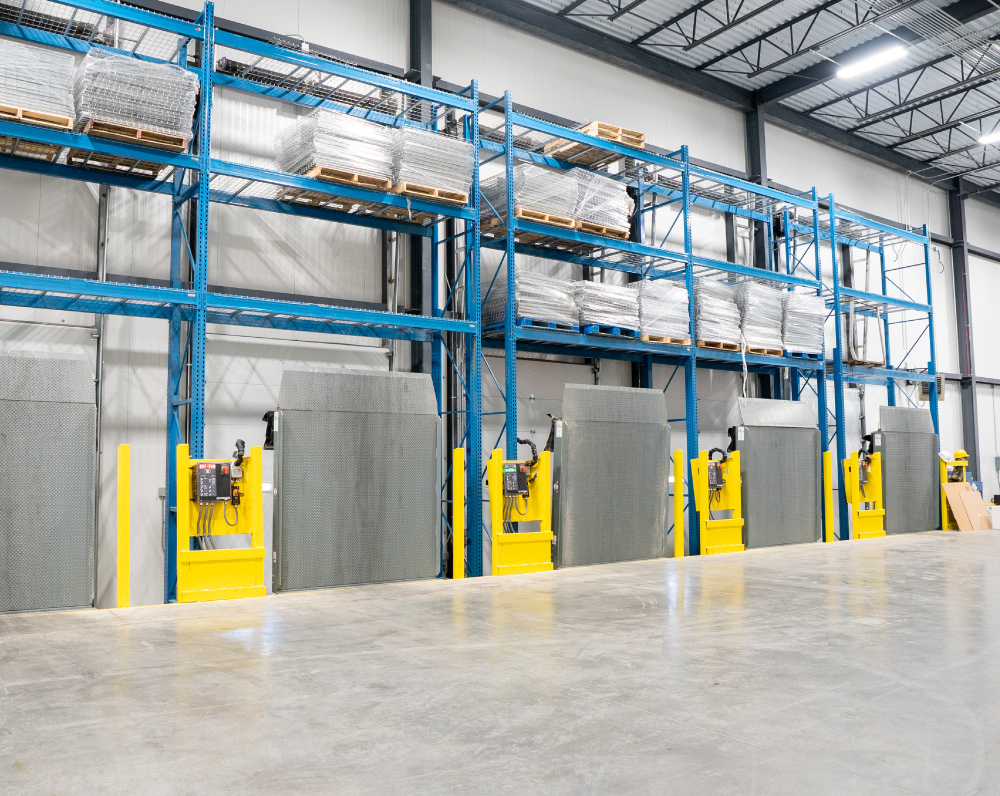 cold storage warehouse dock positions