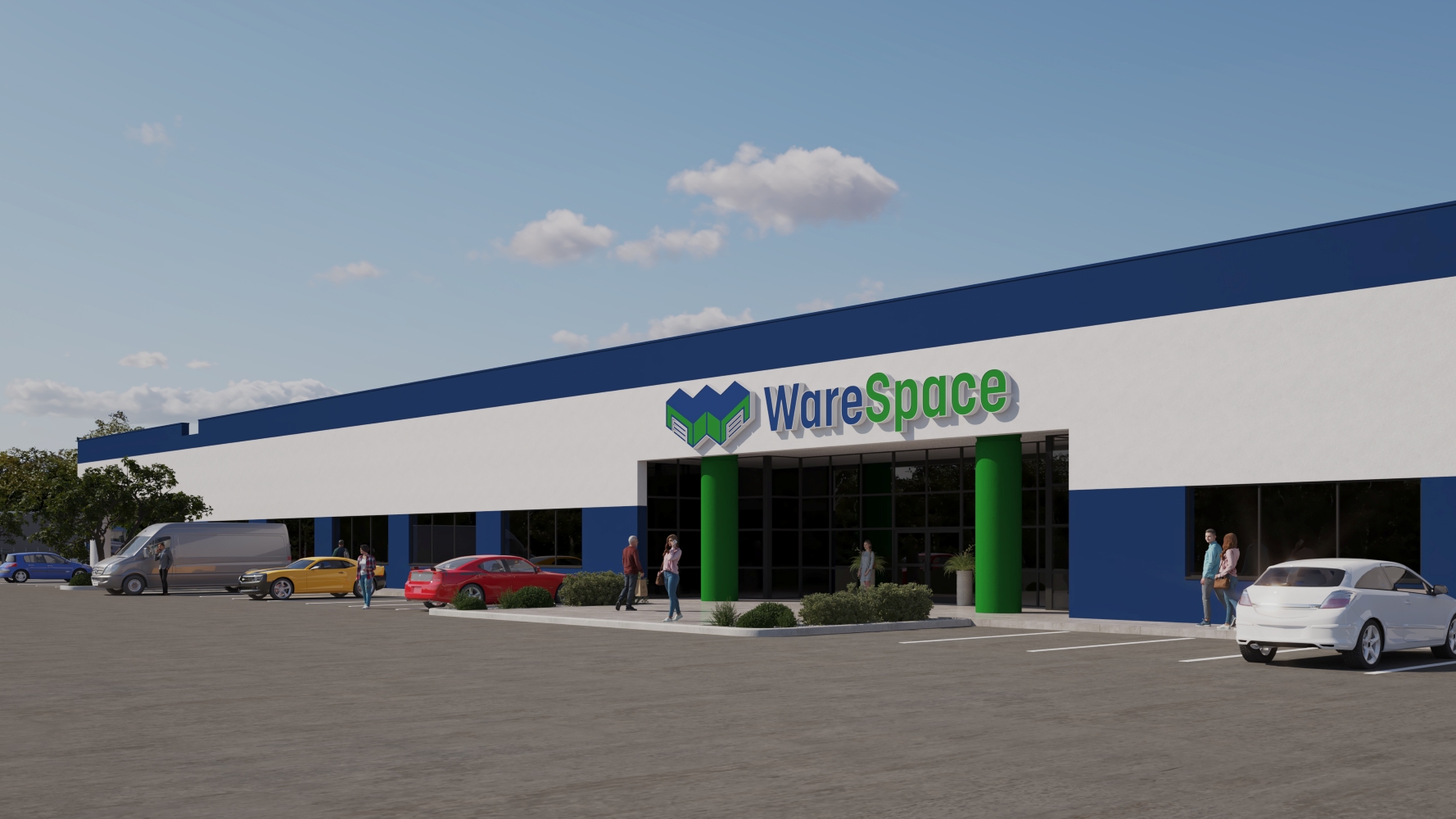 rendering of microflex warehouse