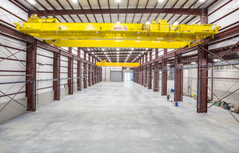 interior view of the cleaver brooks manufacturing facility in lincoln nebraska