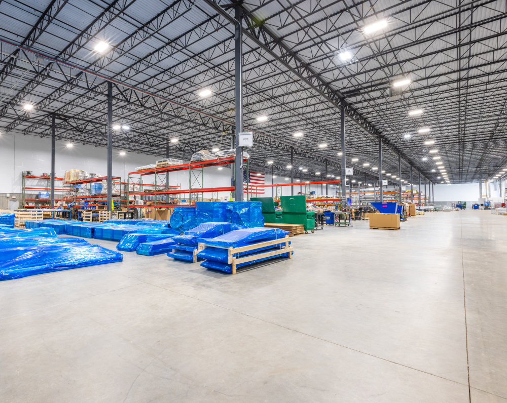 interior image of crossgates inc warehouse facility in washington pennsylvania