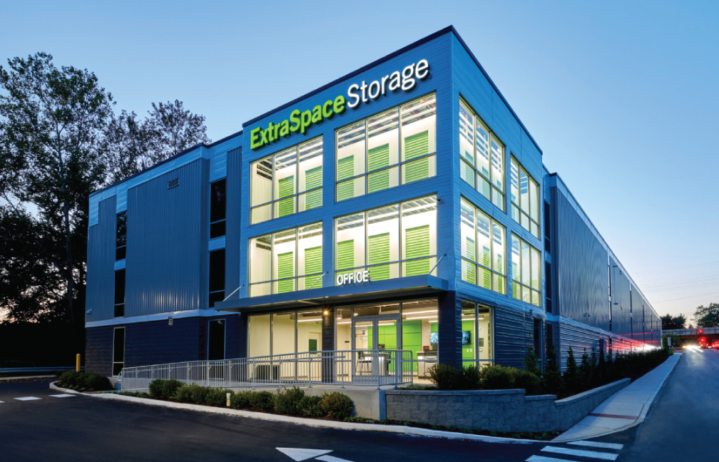 exterior of nuvo glenolden self storage facility in glenolden pennsylvania