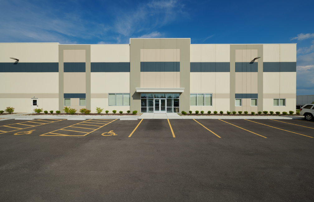 exterior of shell oil distribution facility in Burgettstown Pennsylvania