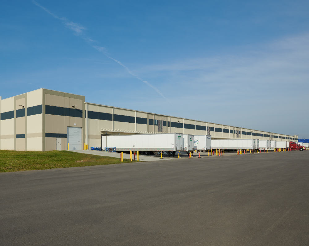exterior of shell oil distribution facility in Burgettstown Pennsylvania
