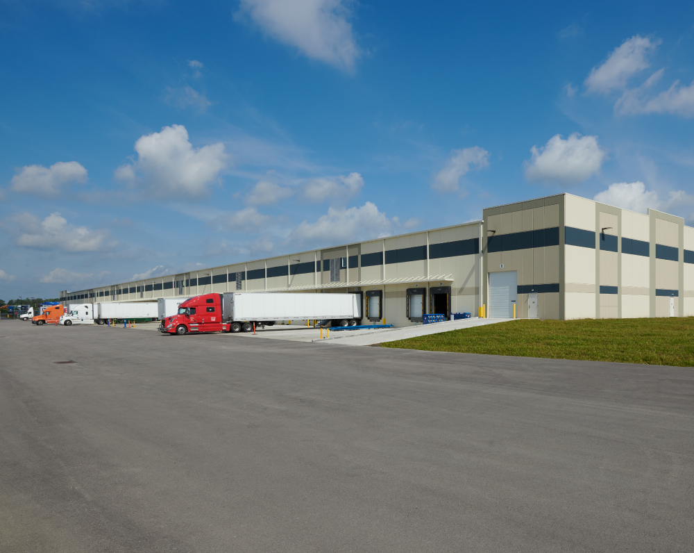 exterior of shell oil distribution facility in Burgettstown Pennsylvania