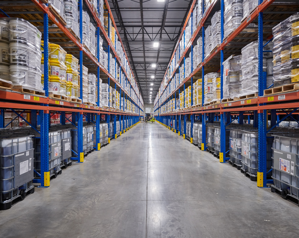 interior of shell oil distribution facility in Burgettstown Pennsylvania
