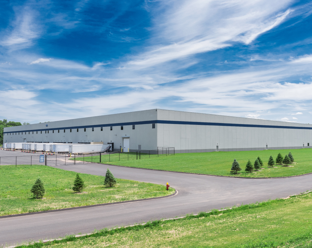 exterior view of auto component distribution facility