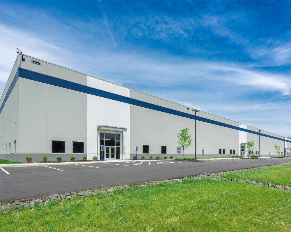 auto component distribution facility front entrance