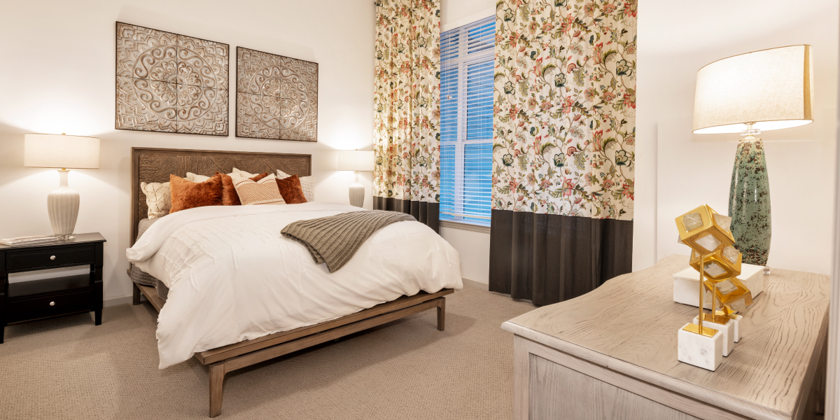 resident suite in the atria senior living facility in cary north carolina