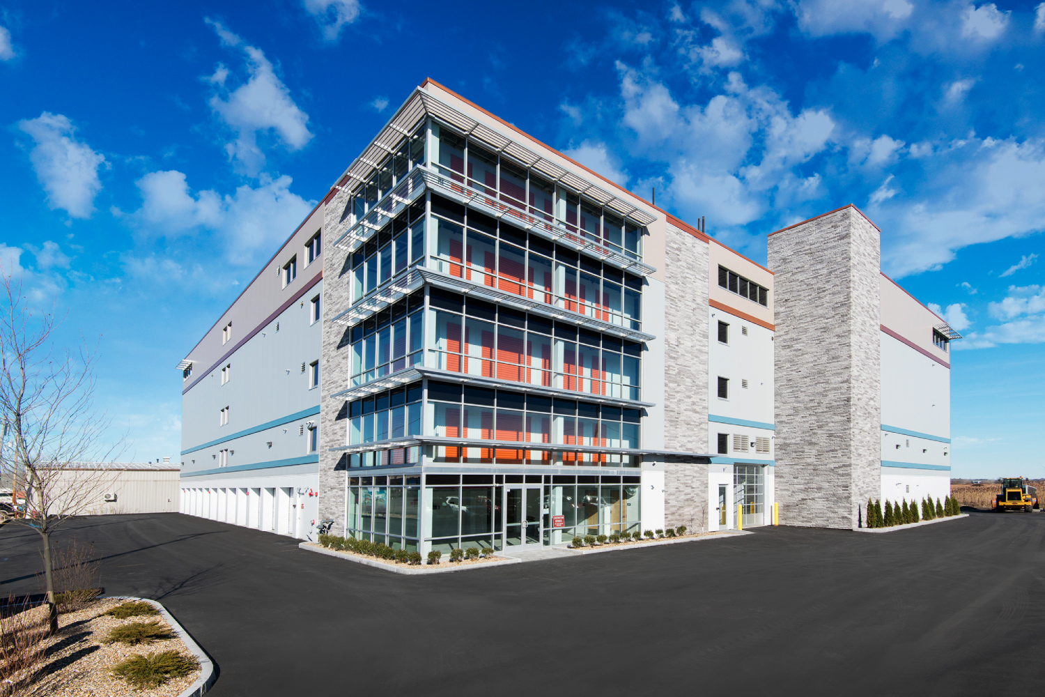 outside the caruso self storage facility in revere massachusetts