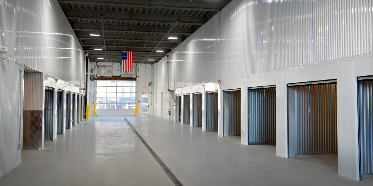storage units within the caruso self storage facility in revere massachusetts
