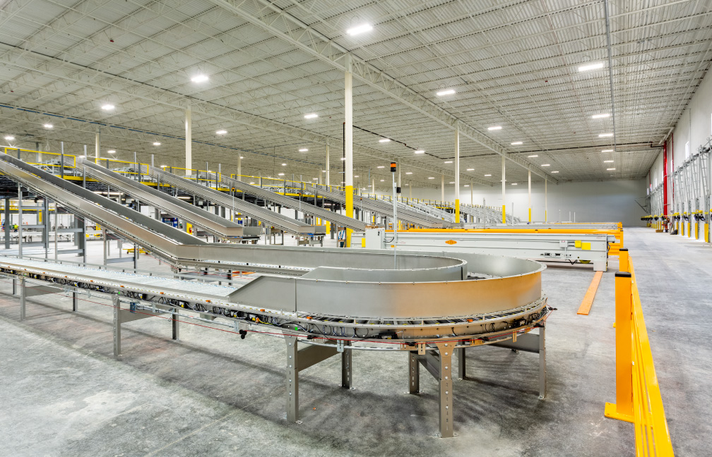 interior of the accelerate360 warehouse in olathe kansas