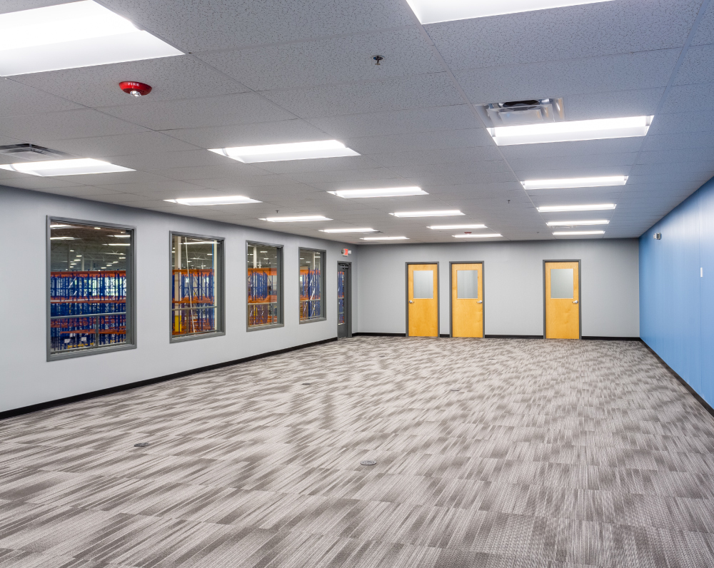 office space within the accelerate360 warehouse in olathe kansas