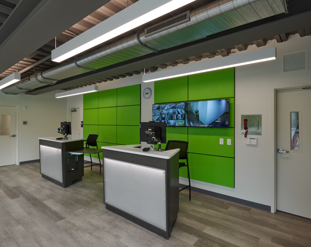 office space within the extraspace self storage facility in glenolden pennsylvania