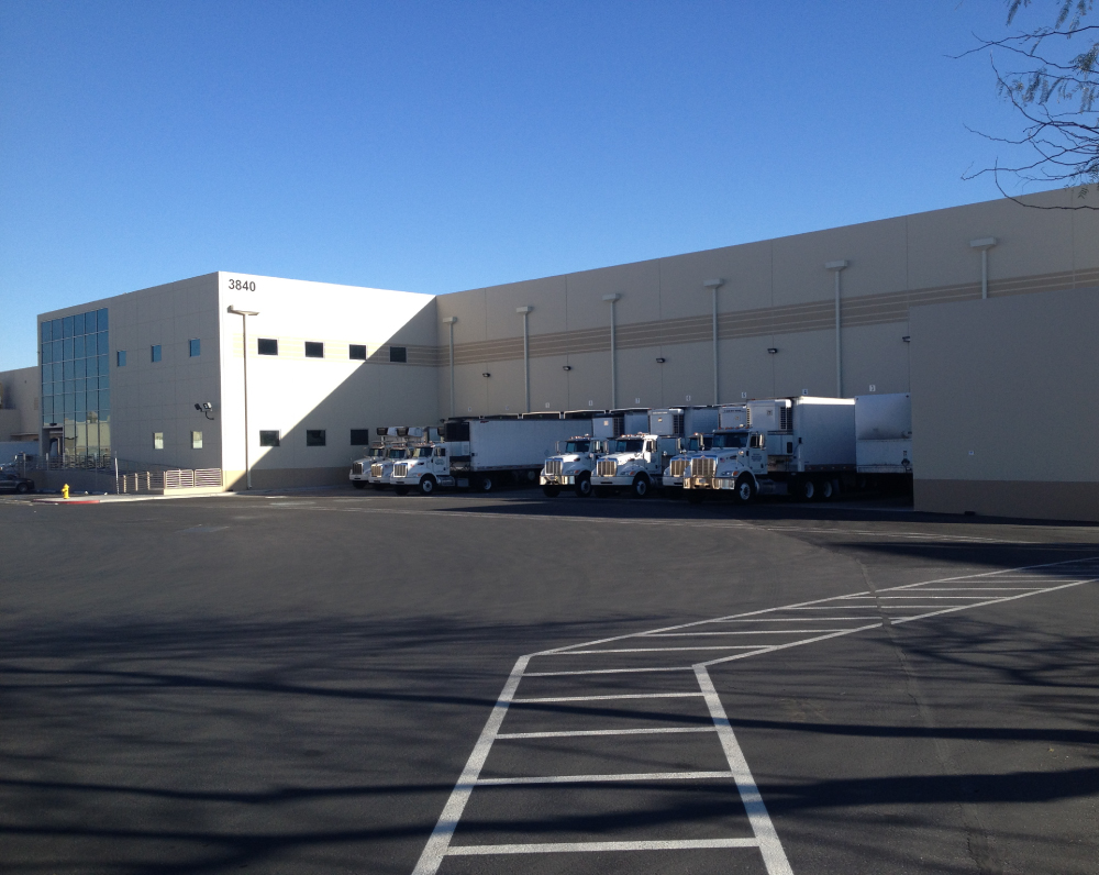 exterior image of the entrance to the shetakis wholesalers foodservice distribution facility in north las vegas nevada
