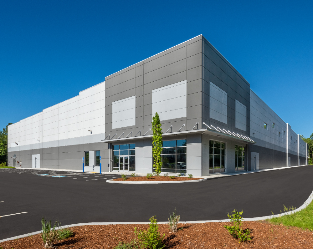 front entrance of the vestom distribution facility in norton massachusetts