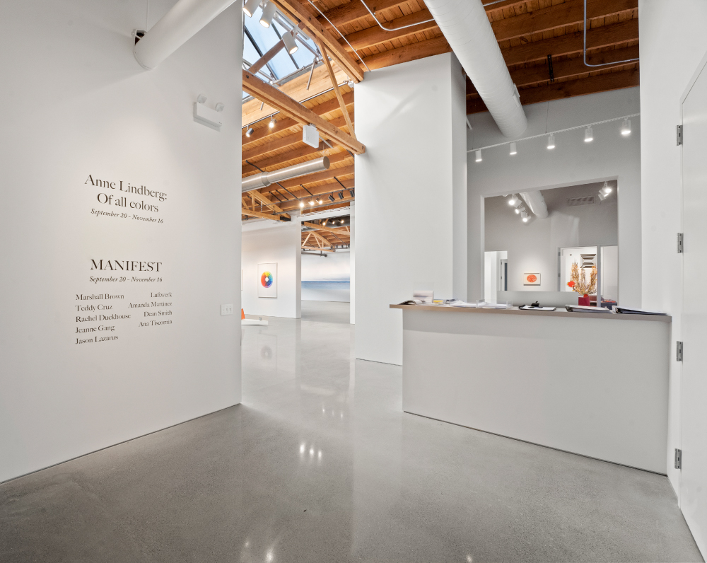 interior image of the 424 n wood art gallery in chicago illinois