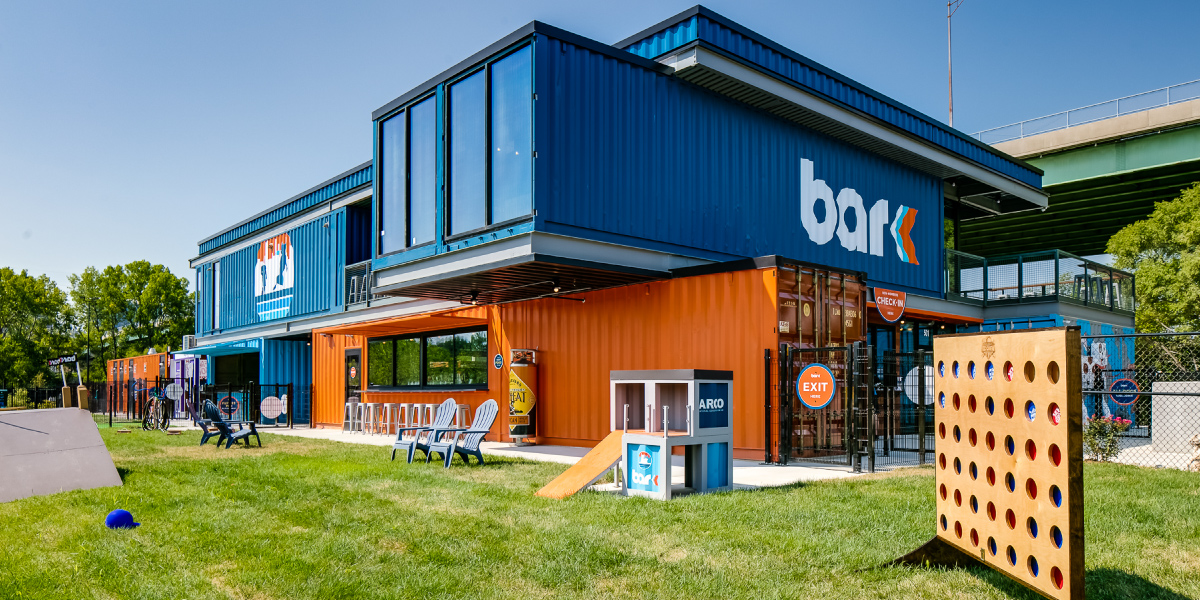 dog park area of bar k in kansas city missouri