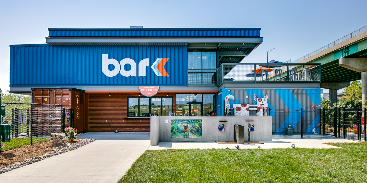 front entrance to bar k dog park and bar in kansas city missouri