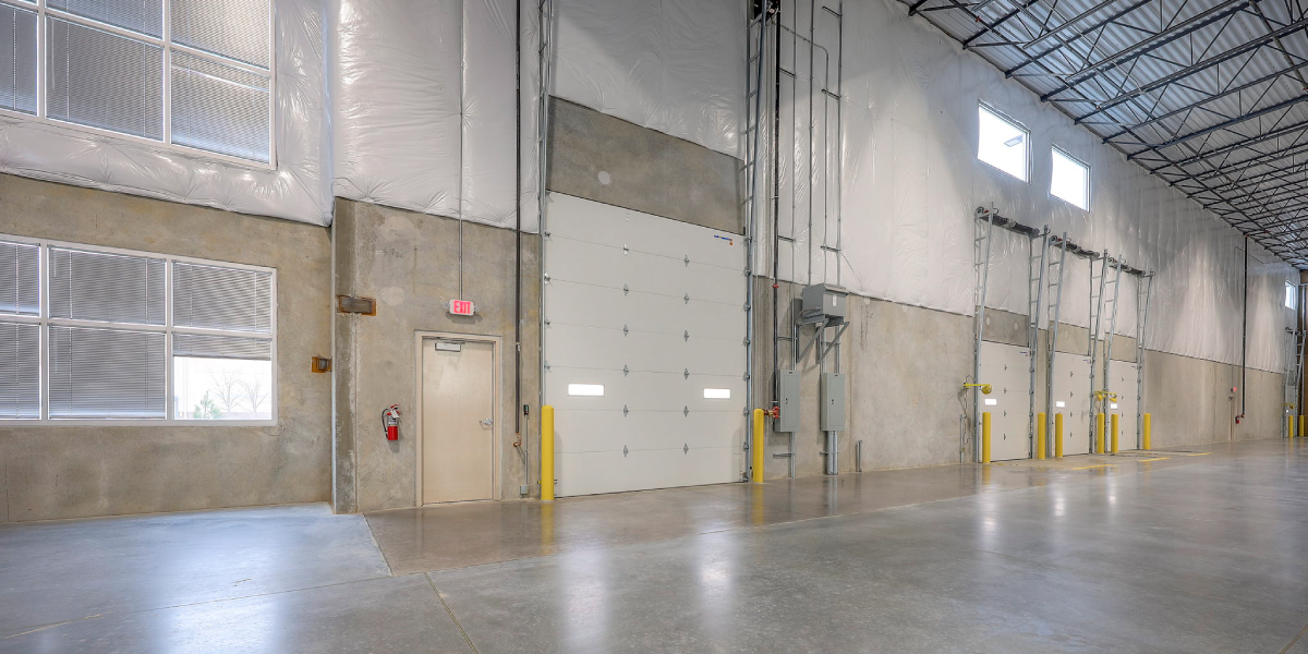 loading area of the the lenexa logistics centre south 6 distribution facility