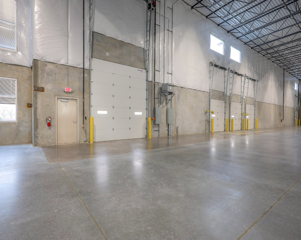 dock doors within the the lenexa logistics centre south 6 building