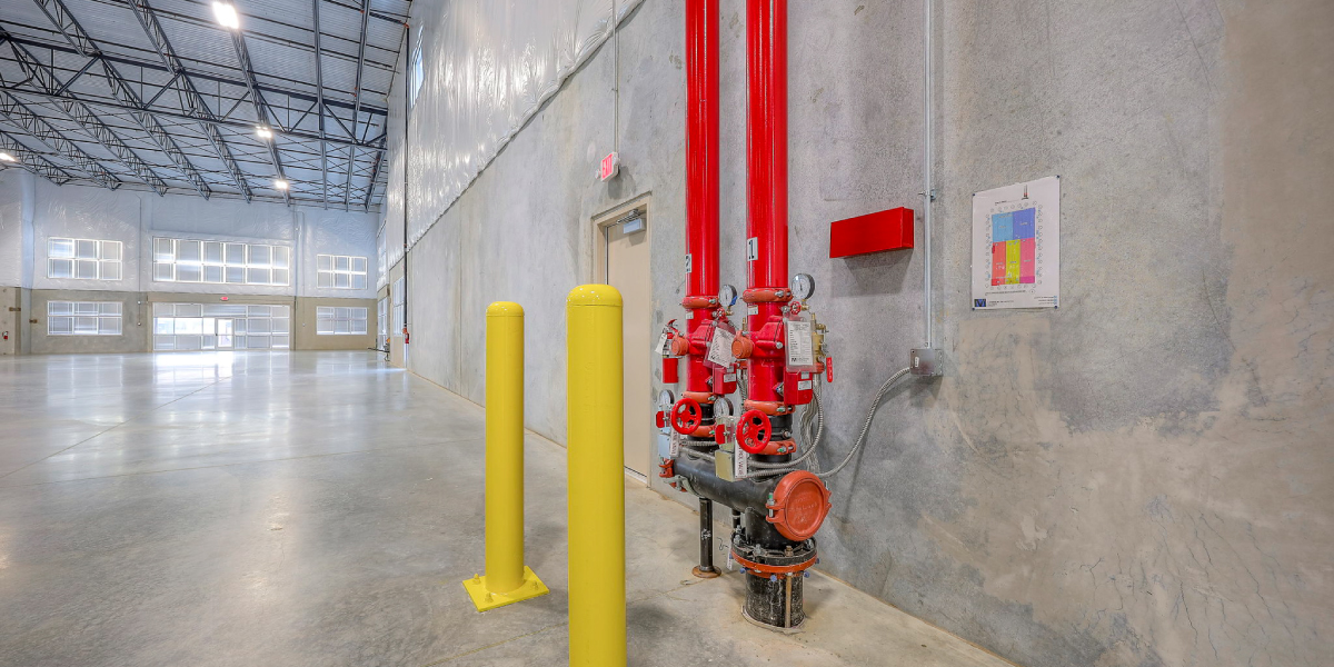 inside the lenexa logistics centre south 6 distribution facility