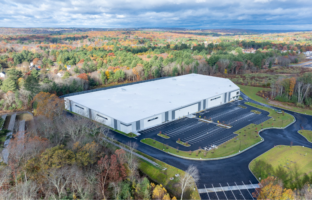 bluewater property group speculative warehouse in mendon massachusetts