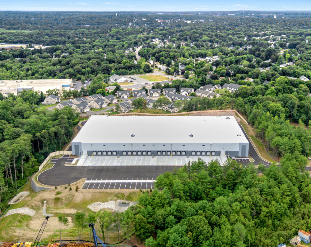 randolph massachusetts speculative warehouse built for bluewater property group