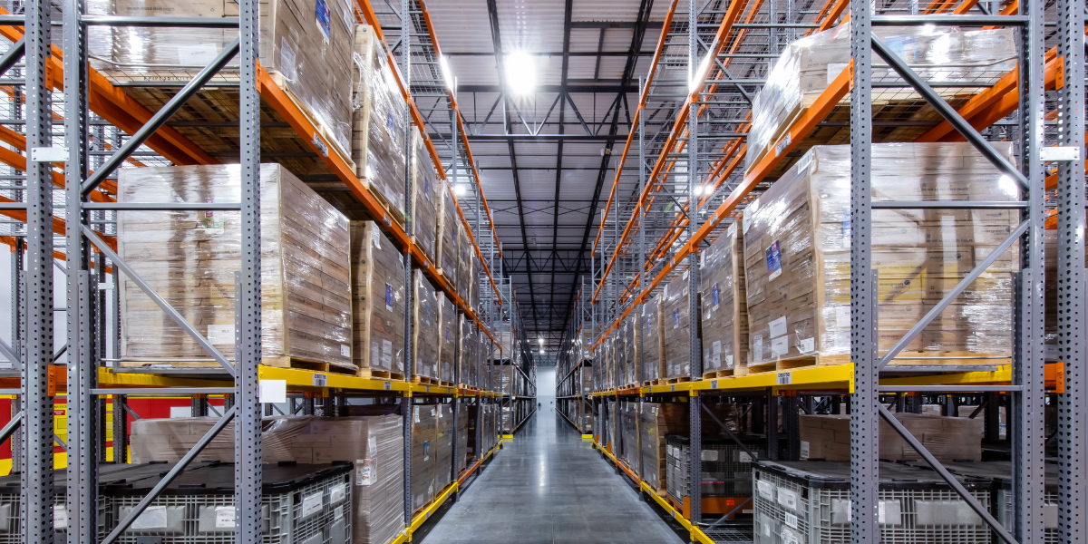 storage area inside a cold storage facility in jacksonville florida