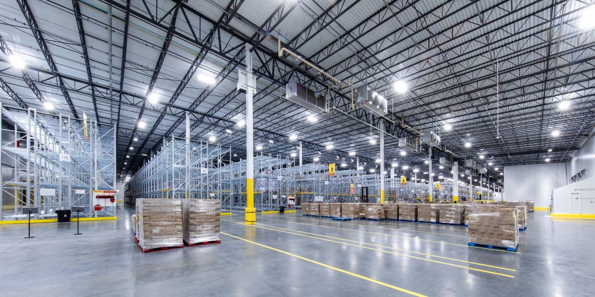 interior image of a cold storage facility in jacksonville florida