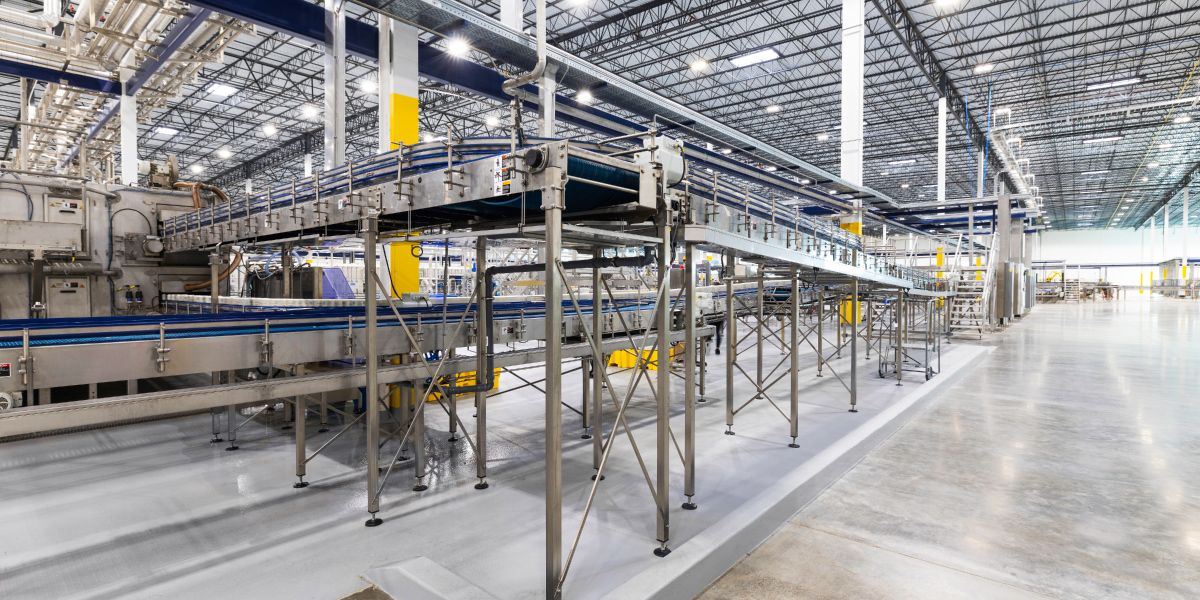 equipment in the drinkpak beverage manufacturing facility in fort worth texas
