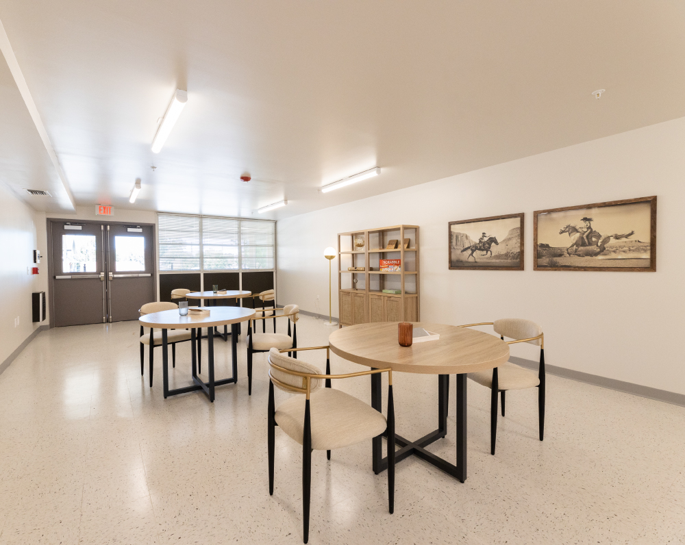 common area in the landmark 301 independent living facility in conroe texas