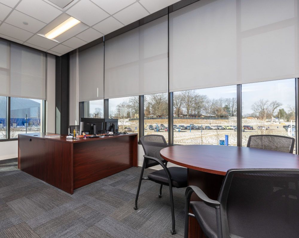 private office interior of the maxim healthcare building in canton ohio