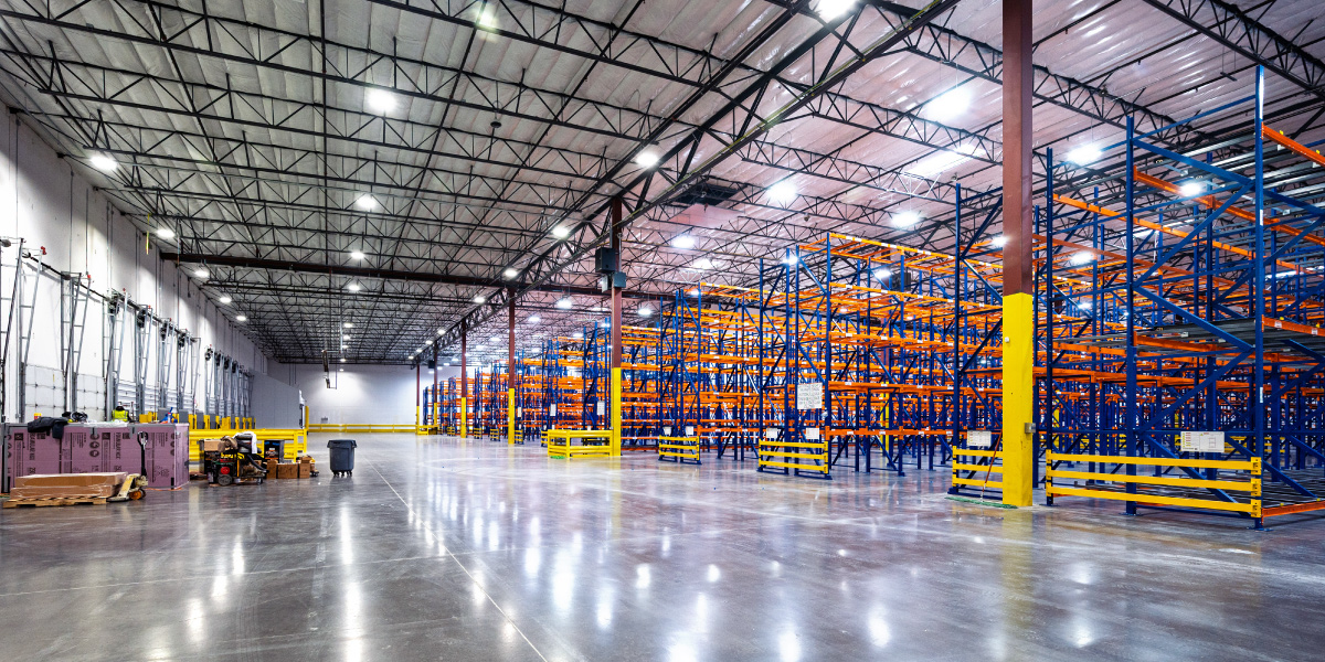 interior photo of the pfg phase 1 cold storage facility renovation in portland oregon