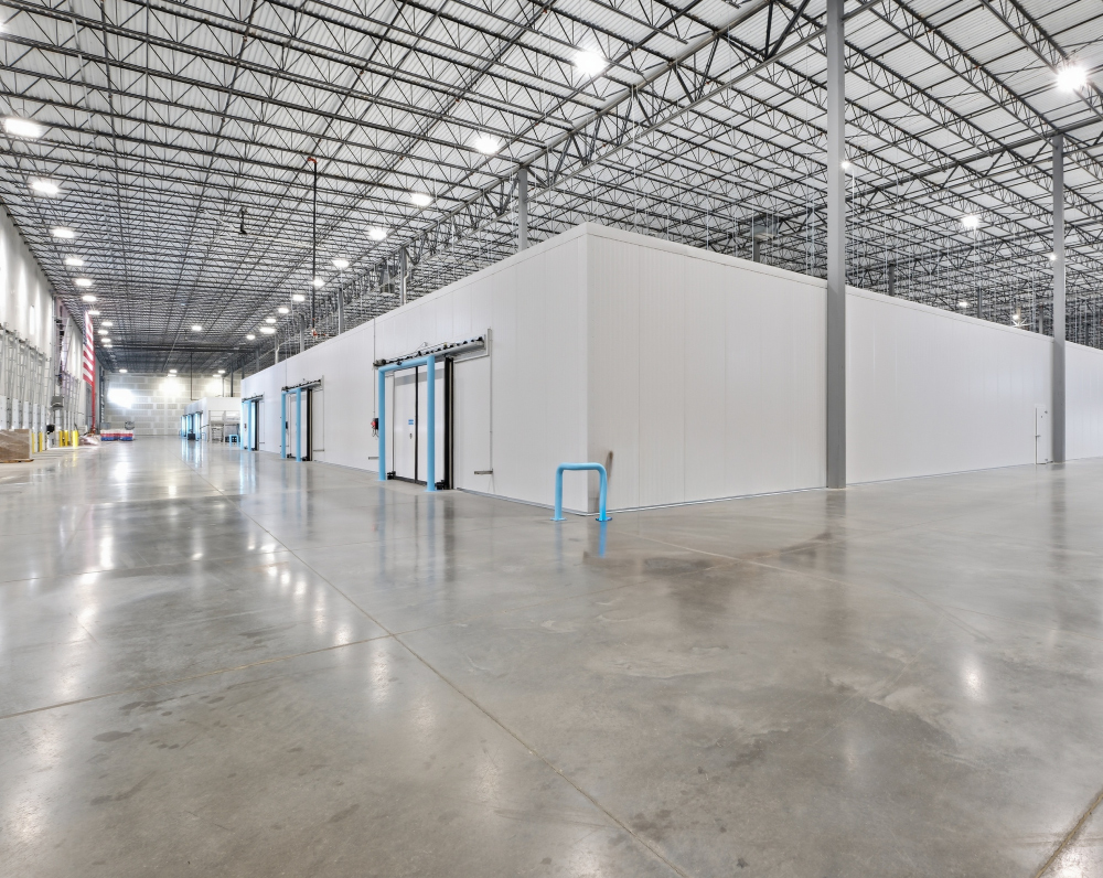 interior image of the holganix warehouse tenant improvement in kansas city missouri