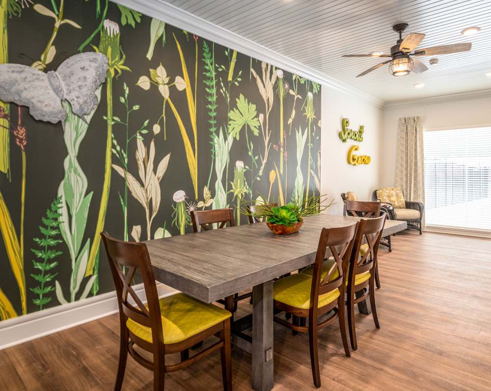 activity area within The provision living senior living facility in union township ohio