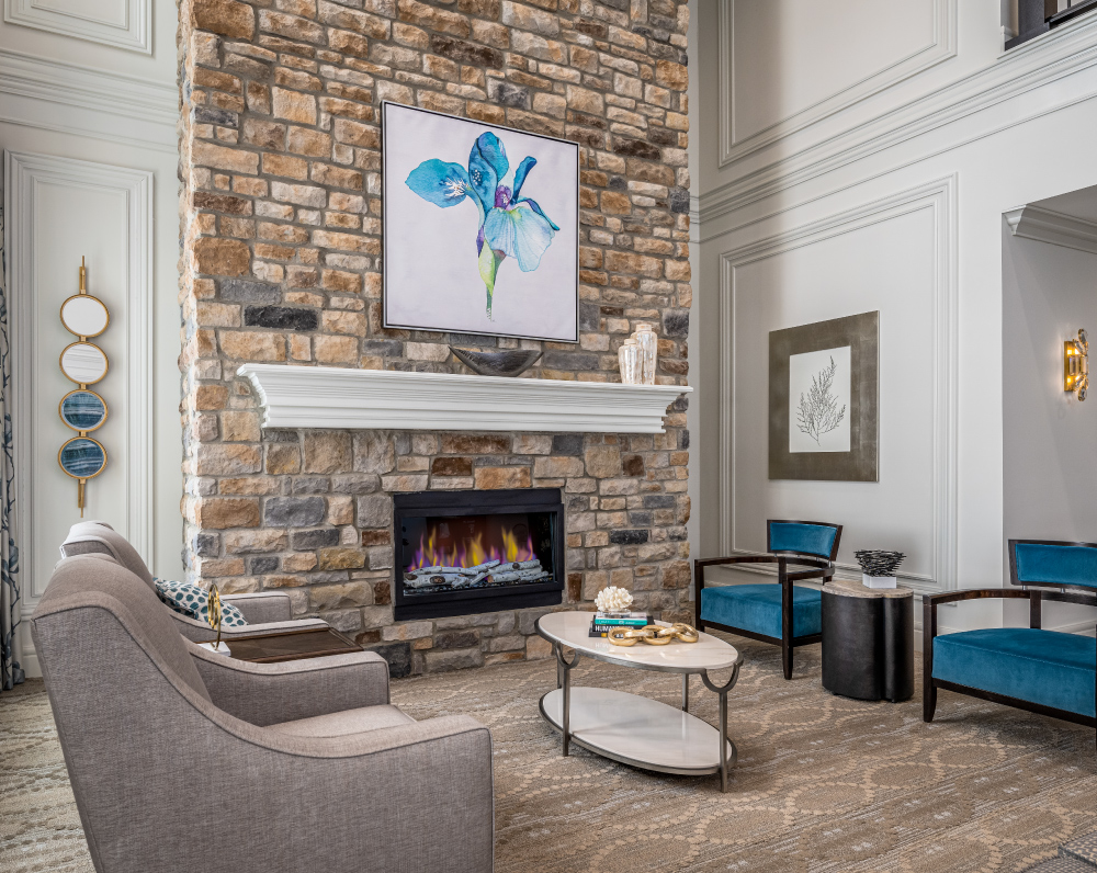 seating area The provision living assisted living facility in union township ohio