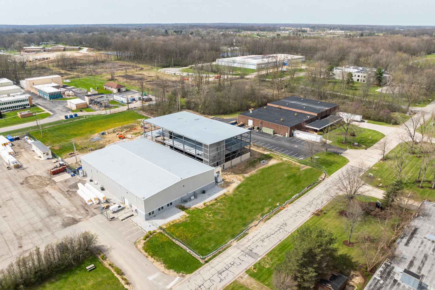 Ascension BioMedical cannabis cultivation facility construction in Oberlin, Ohio