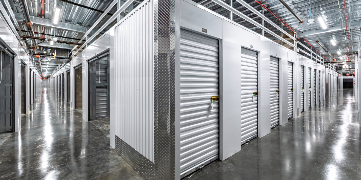storage units inside the banner self storage facility in sylmar california