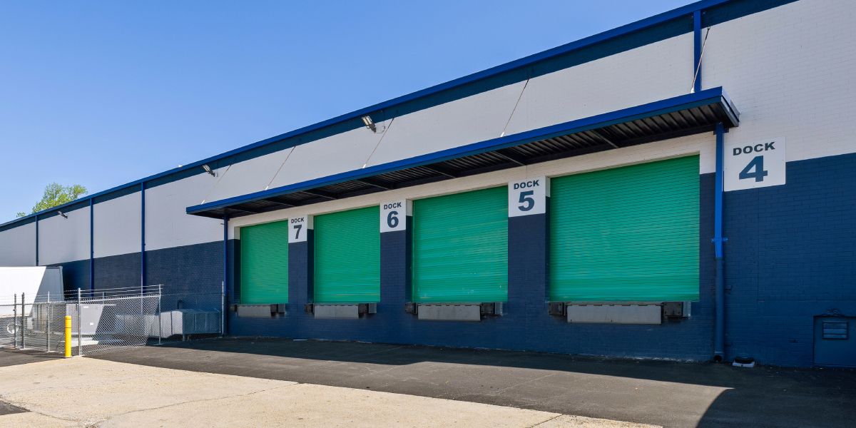 loading dock exterior of the brentwood maryland warespace facility