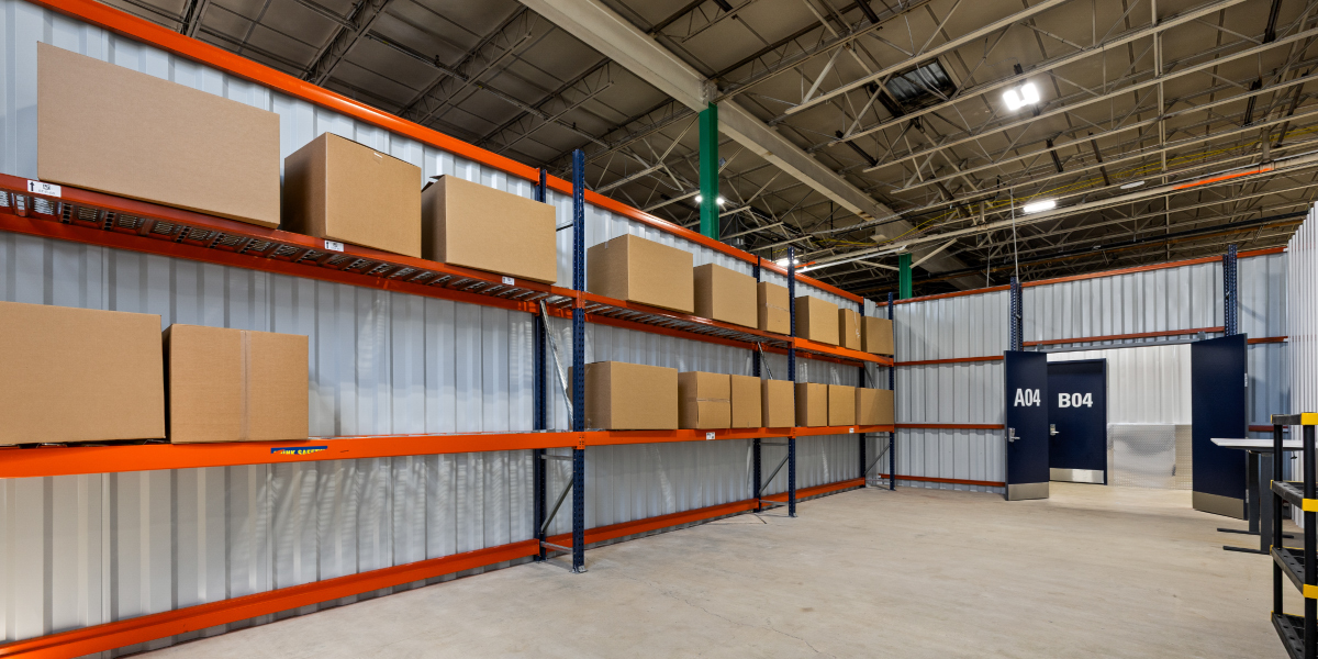 unit interior of the brentwood maryland warespace facility