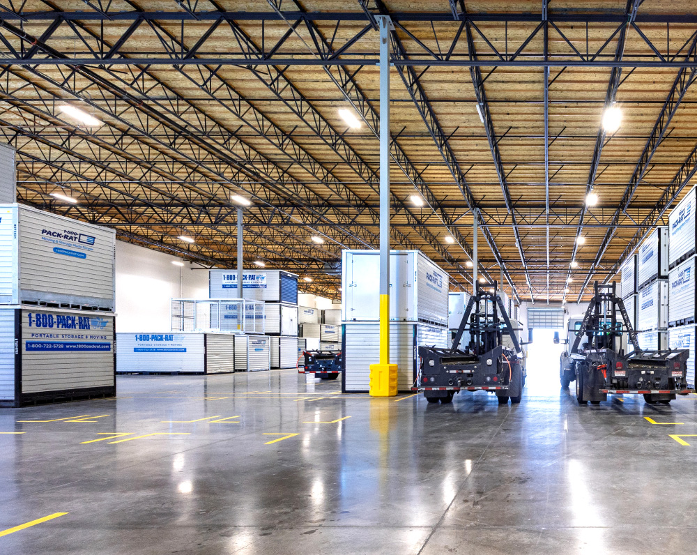 inside the the zippy shell distribution facility in san jose california