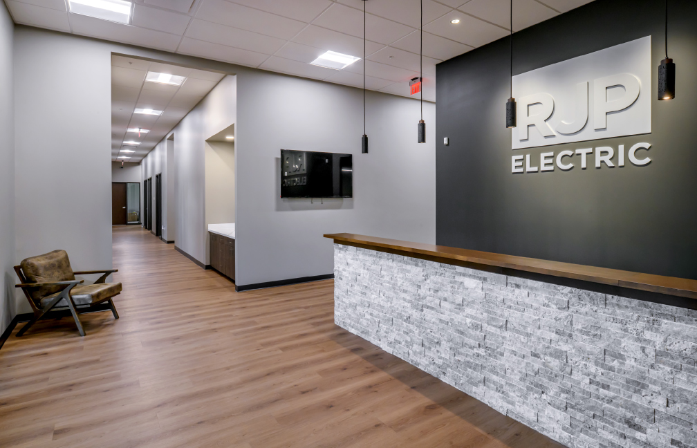 rjp electric corporate headquarters and warehouse renovation